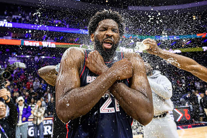 Embiid scored 70 points this week to strengthen his case for MVP.